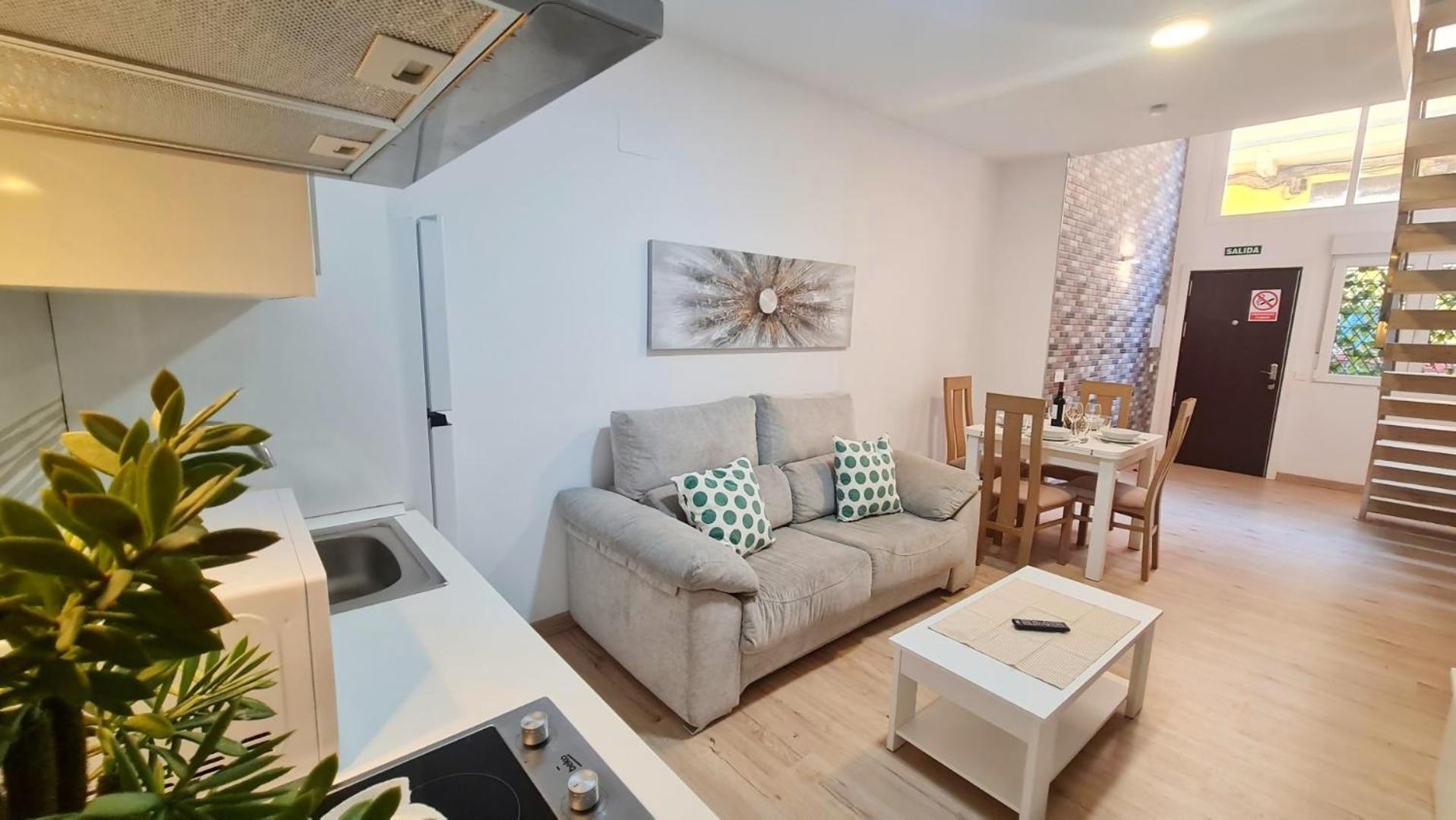Duplex Huelin II & Beach Malaga Bagian luar foto