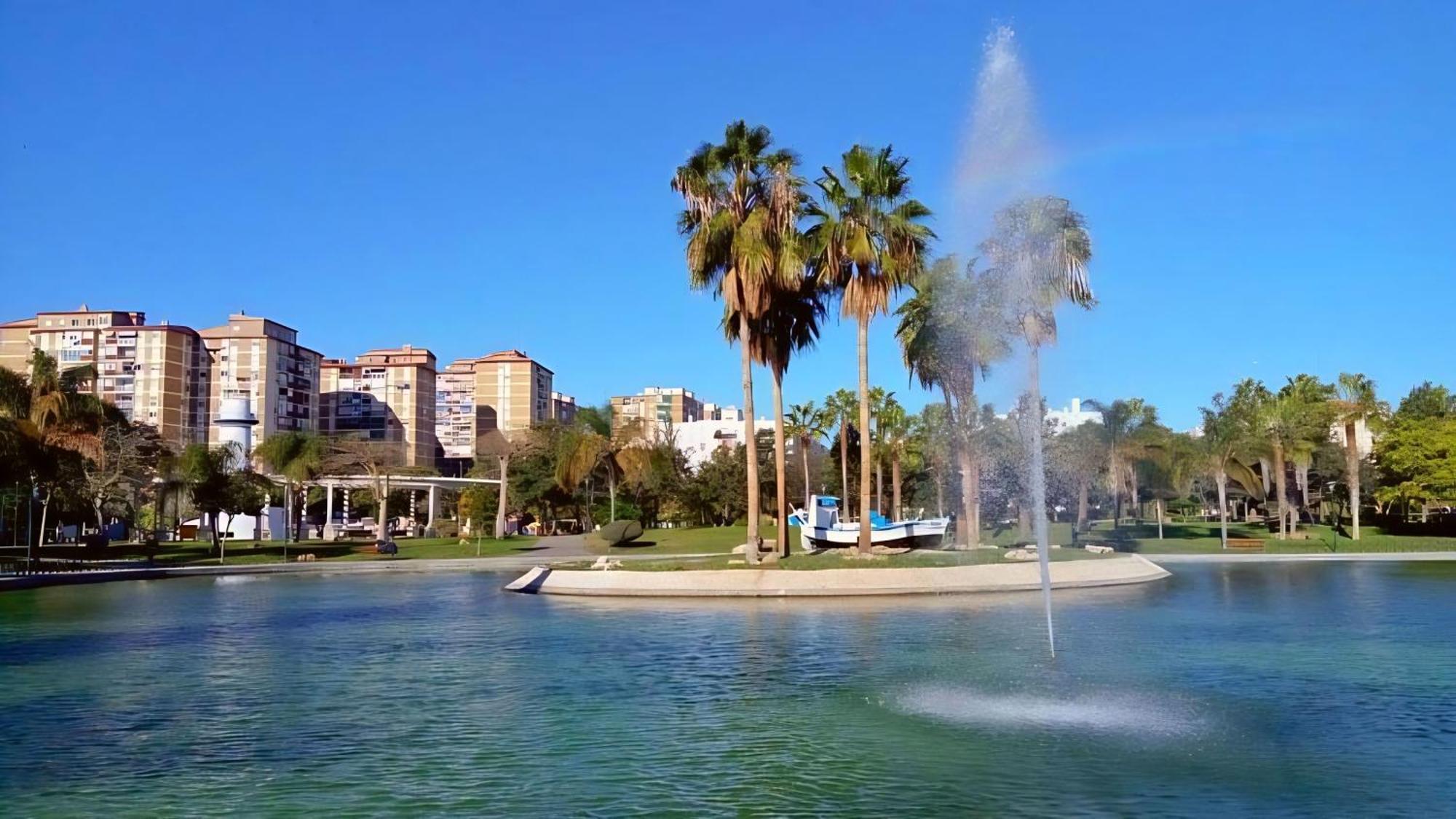 Duplex Huelin II & Beach Malaga Bagian luar foto