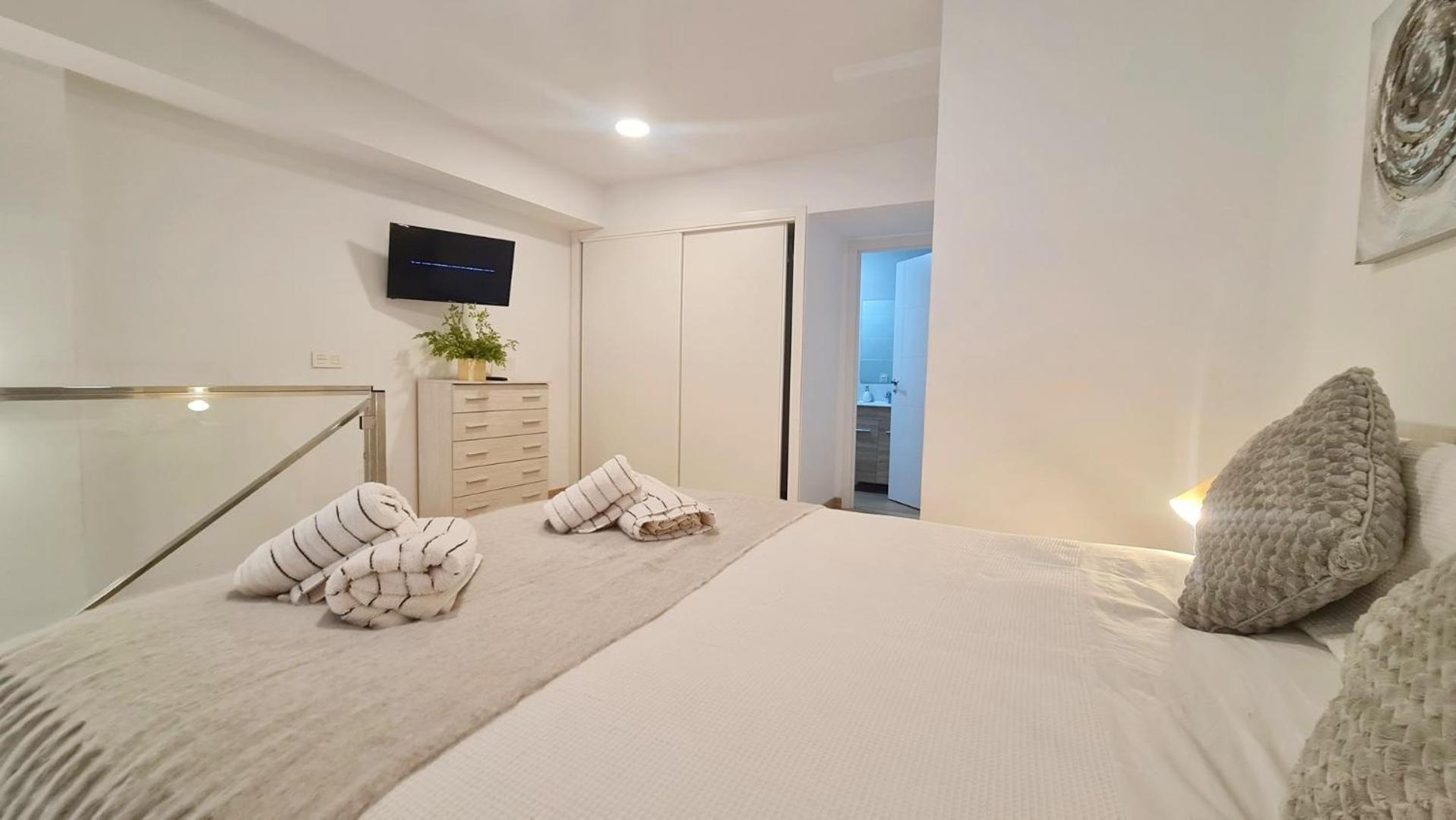 Duplex Huelin II & Beach Malaga Bagian luar foto