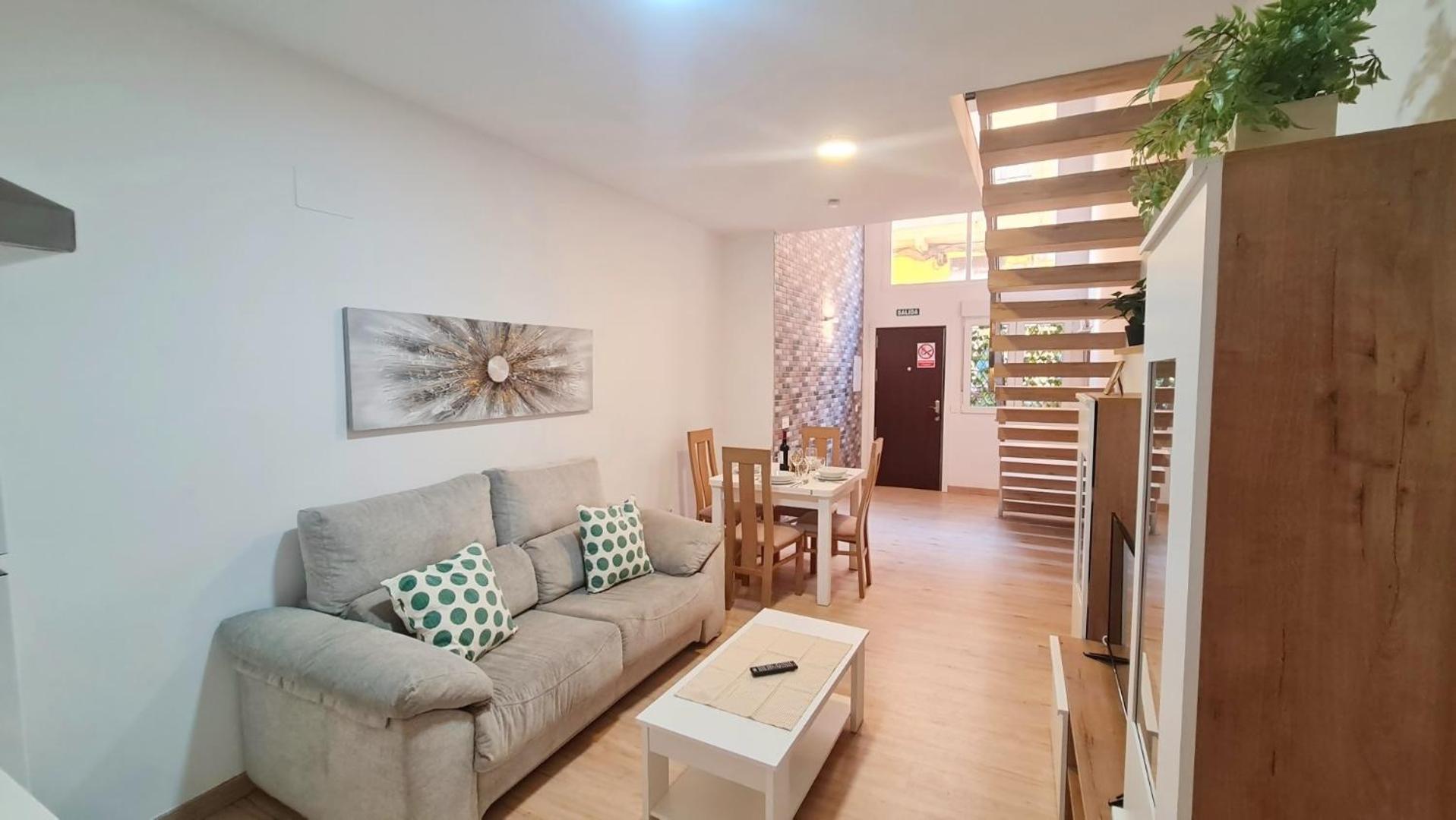 Duplex Huelin II & Beach Malaga Bagian luar foto
