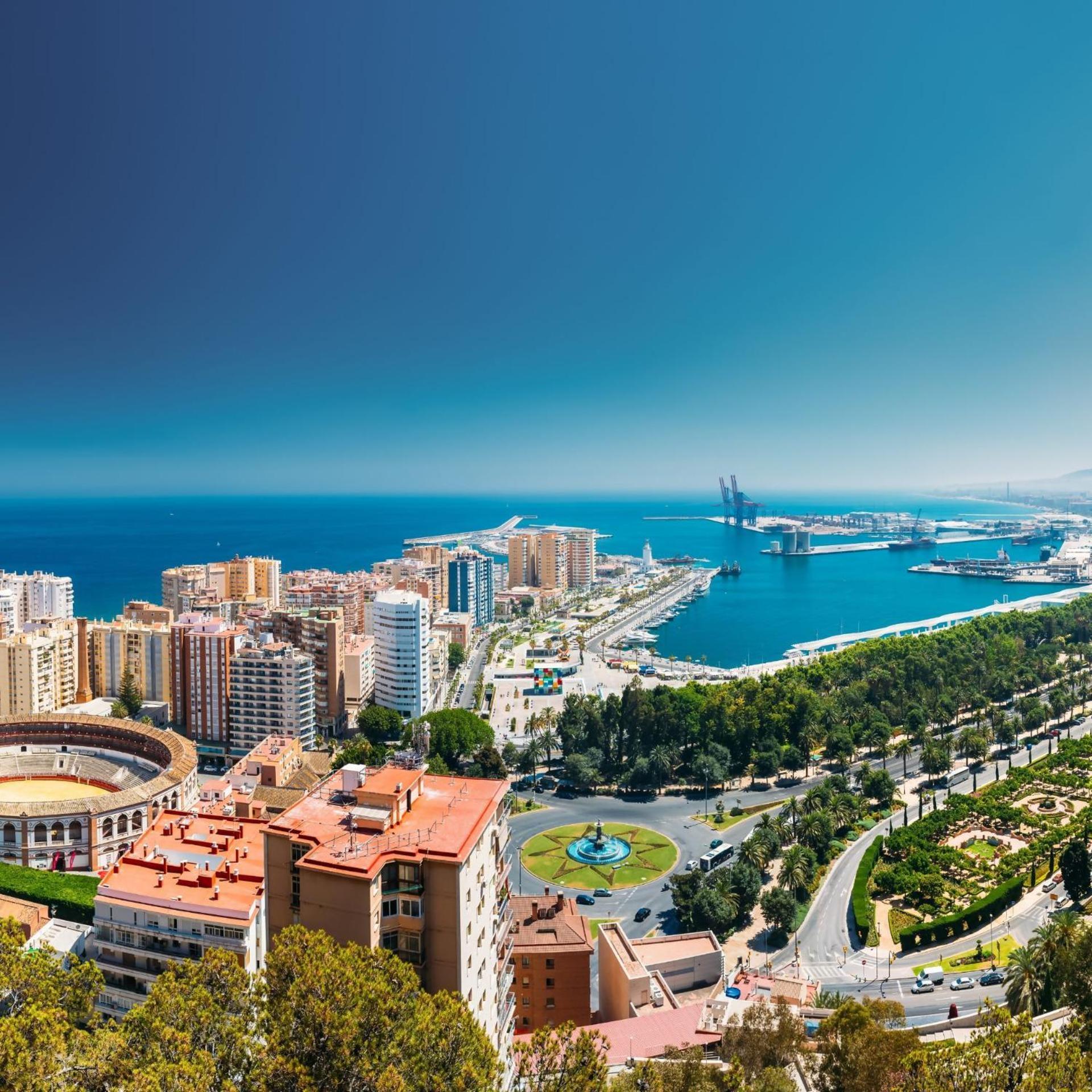 Duplex Huelin II & Beach Malaga Bagian luar foto